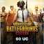 PUBG MOBILE 60 UC PUBG - GLOBAL PIN stockabl