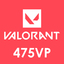 Valorant VP 5$ USD 475VP