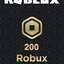 Roblox Giftcard / Robux 200 Global Code