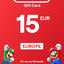 NINTENDO 15 EUR EURORE