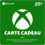 Carte cadeau Xbox de 25€