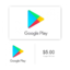 Google play gift card 5$ USA