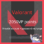 Valorant riot 2050VP (login to recharge)