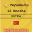 PSN Plus Extra 12 Months Membership - Turkey