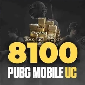 8100 UC PUBG Mobile Global PIN (Stockable)