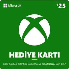 XBOX 25 TL (TRY) STOCKABLE GİFT CARD TURKEY