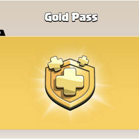 Gold Pass ( by supercell loging )