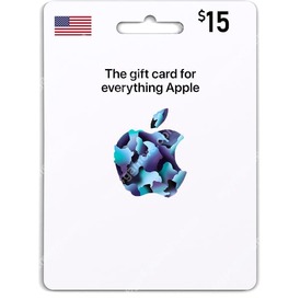 ITunes gift card 15 USD for 13 USD