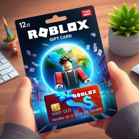 Roblox Gift Card ,1000 Robux, 12$ , Global