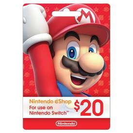 Nintendo eShop Gift Card 20$ USD