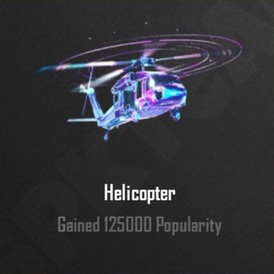 Helicopter Popularity 125k