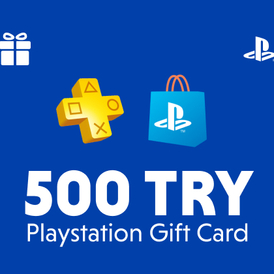 PSN 500 TL Gift card TURKEY TRY playstation