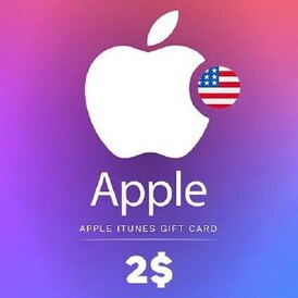 Apple iTunes Gift Card - 2 USD - USA