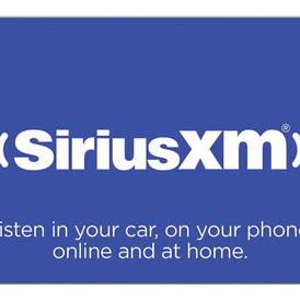 15$ SiriusXM Gift Card 15USD USA $15