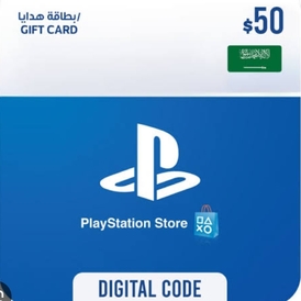 Saudi Arabia-Playstation Network PSN50 KSA  ￼