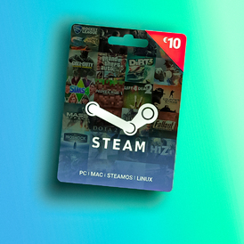 10$ Steam Gift Card USA Fast Delivery