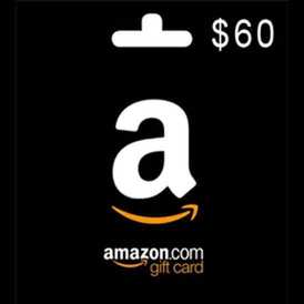 Amazon gift card 60$ (USA) STOREABLE