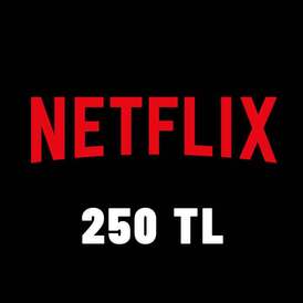 Netflix Gift Card 250₺ TL TRY (Stockable)