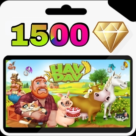 HAY DAY 1500 Diamond (LOGIN INFO REQUIRE)