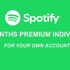 Spotify Premium Individual 12 Months Your Acc