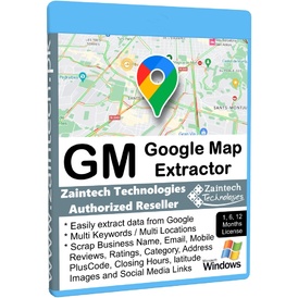 GM Google Map Extractor - 1 PC - 1 Year