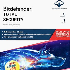 Bitdefender Total Security 2024 key 1 year 1