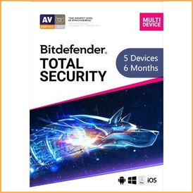 Bitdefender Total Security - 3 month 5 device