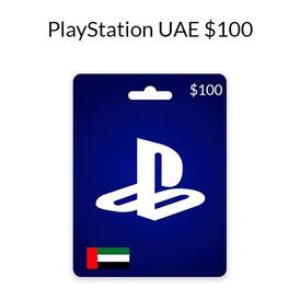 Playstation Network PSN GiftCard $100 (UAE)