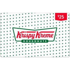 $25.00 Krispy Kreme Egift Cards