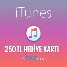 Apple Itunes 250 ₺ TL TRY (Stockable) TR