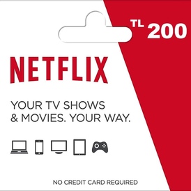 Netflix Gift Card 200 TL Turkey