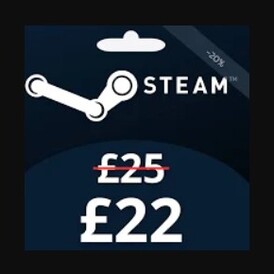 Steam £25 for official UK Steam account only