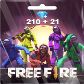 Free Fire 210 + 21 Diamonds Pins (Garena)