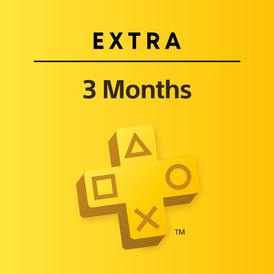 PSN Plus Extra 3 Month for Turkey