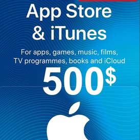 ITunes Gift Card 500 USD (USA Version)