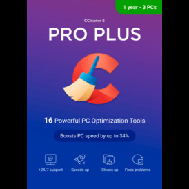 CCleaner Professional Bundle Plus 3 PC 1 Year