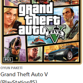 Grand Theft Auto V (PlayStation®5) 🇹🇷