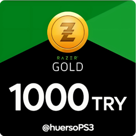 Razer Gold 1000 TRY - Razer Gold Turkey