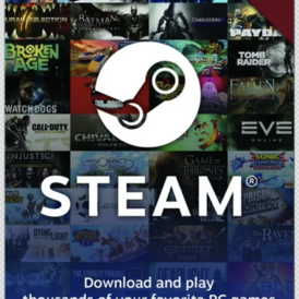 Steam Wallet 100$ Steam 100 USD Stockable US