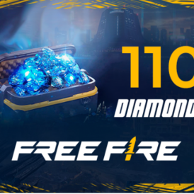 FREE FIRE 100+10 TopUp ID Middle East/Africa