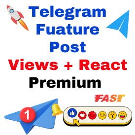 Telegram Future Post React+Views 5 Days