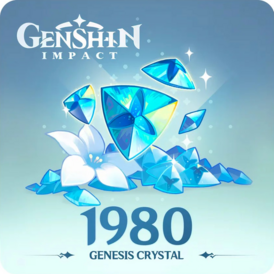 Genshin Impact 1980 + 260 GC via Uid