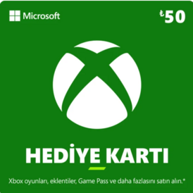 Xbox 50 TL Gift Card Turkey-Stockable