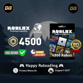 Roblox 4500 Robux Gift Card Global Region