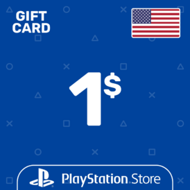 PlayStation Network 1 USD (USA) Stockable