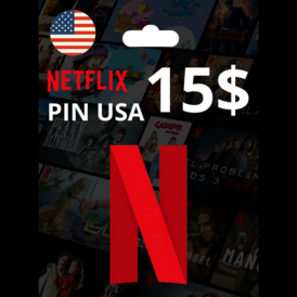 NETFLIX Gift Card USA 15$