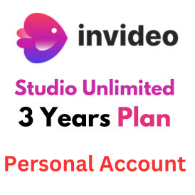 Invideo Studio 3 Years Unlimited Personal