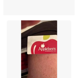 Applebee restaurant gift card USA 25$