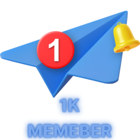 TELEGRAM 1K MEMBERS CHANEL + 10K vus🤩