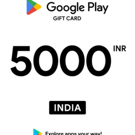 Google Play recharge ( India )